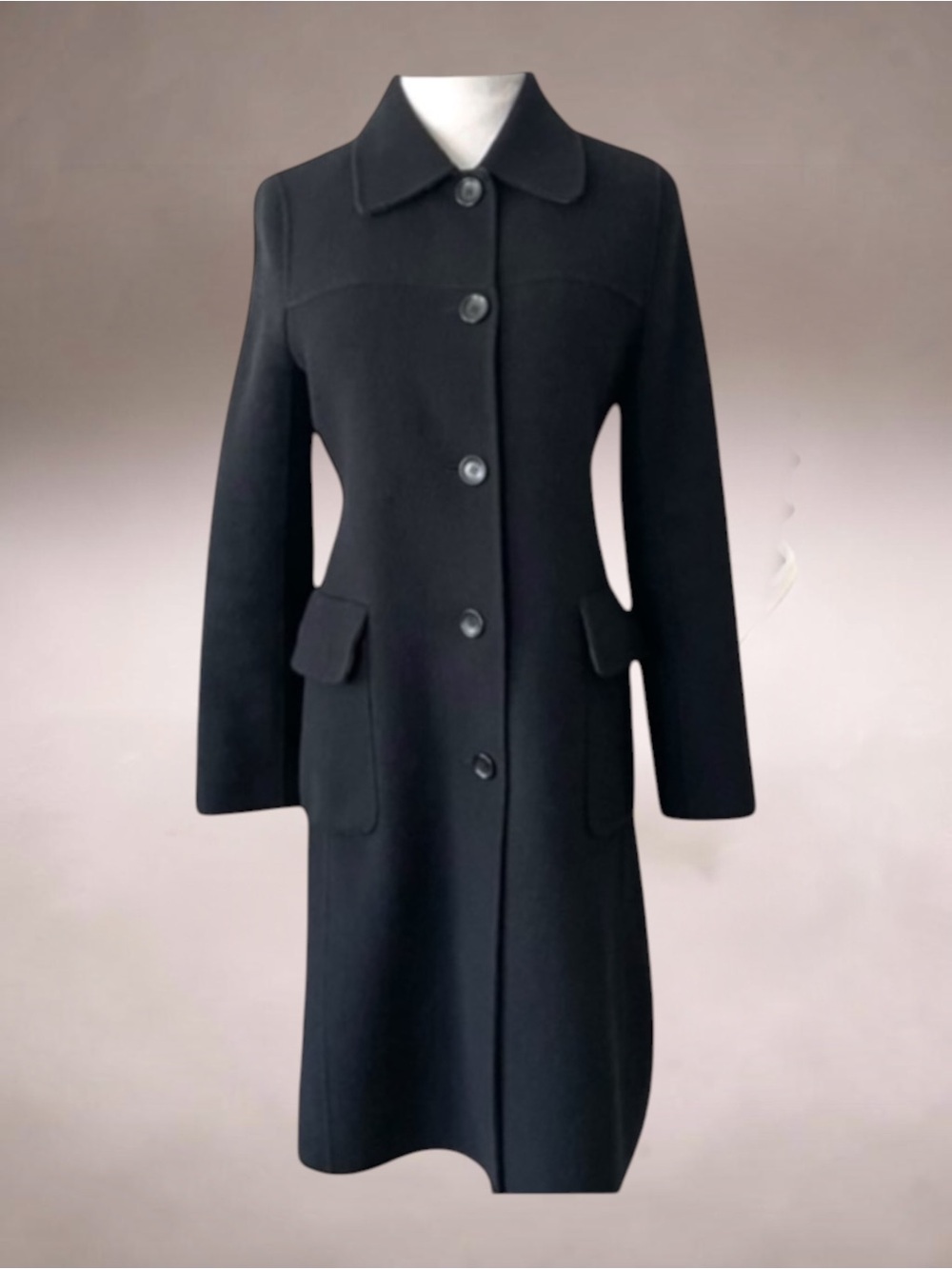 NICE CLAUP WOOL BLEND COAT SIZE SMALL